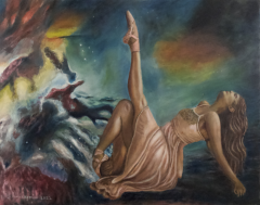 Ballerina in nebula 6