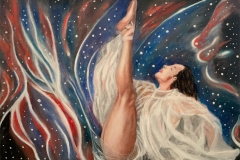 Ballerina in nebula 10